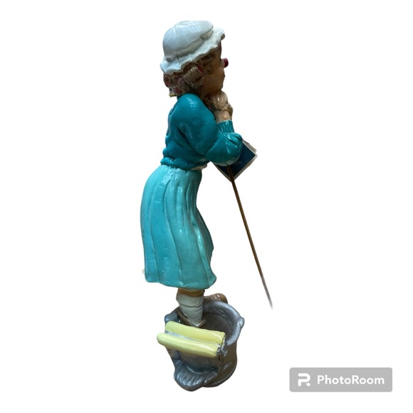 1980's Carol Burnett Maid Clown Bucket - Picture 7 of 8